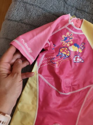 Neopreno niña rosa y amarillo