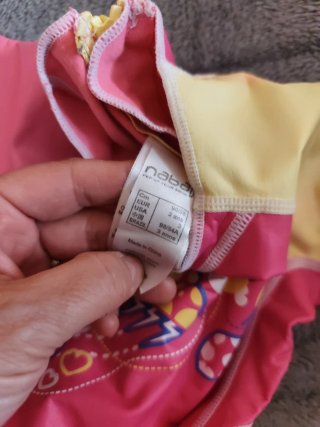 Neopreno niña rosa y amarillo