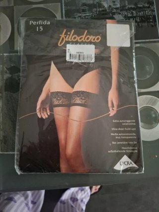 Medias filodoro negras