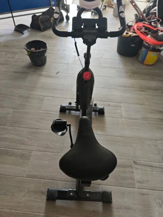 Bicicleta de Spinning Negra