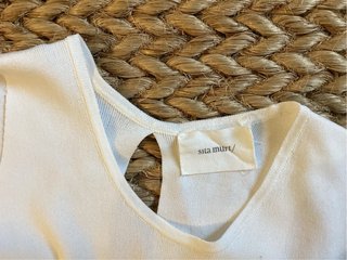 Bellissimo abito donna color panna