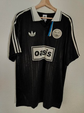 Camiseta Adidas Oasis XL Negra Blanca