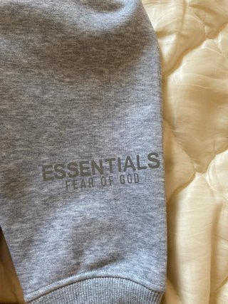 Essentials Sudadera Gris Auténtica