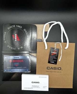Casio G-Shock Negro Ultravioleta Original