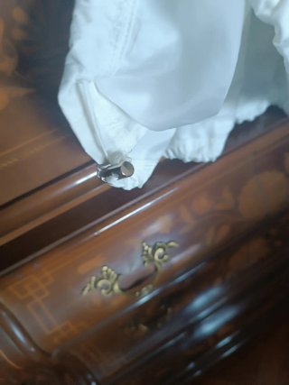 Gabardina mujer blanca