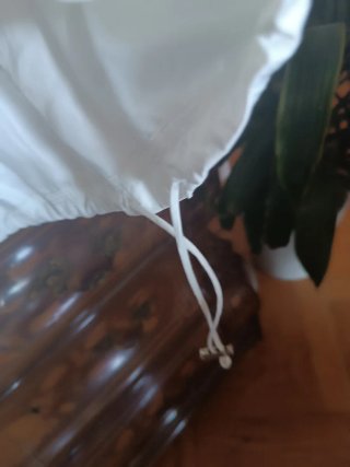 Gabardina mujer blanca