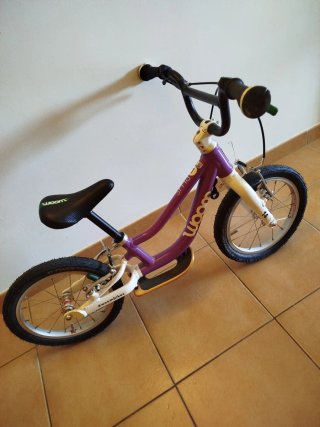 Bicicleta Woom 1 Plus 14 Viola