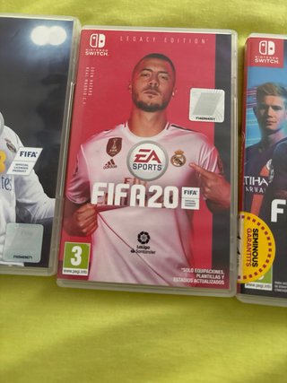 FIFA 18, 19, 20 y 21 Nintendo Switch