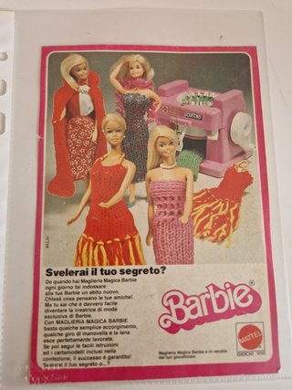 Maglieria Magica Barbie - Macchina per maglia