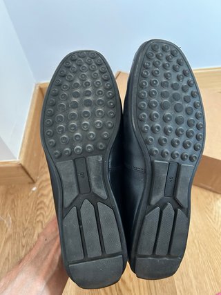Mocasines negros unit verano casi nuevos.