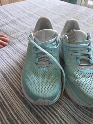 Zapatillas running Under Armour azul/verde