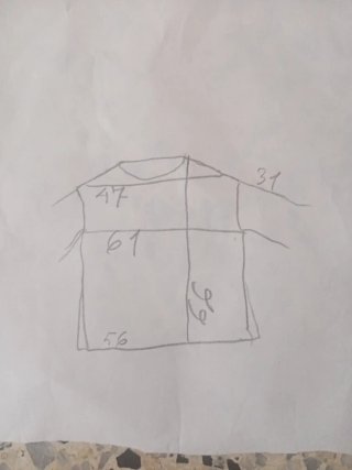 Camiseta blanca con estampado