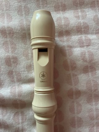 Flauta dulce Yamaha con funda