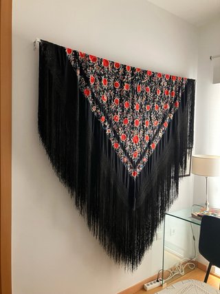 Mantón de Manila de finales del siglo XIX
