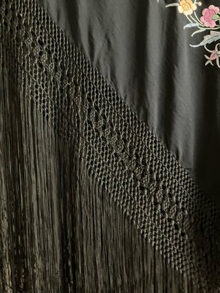 Mantón de Manila de finales del siglo XIX