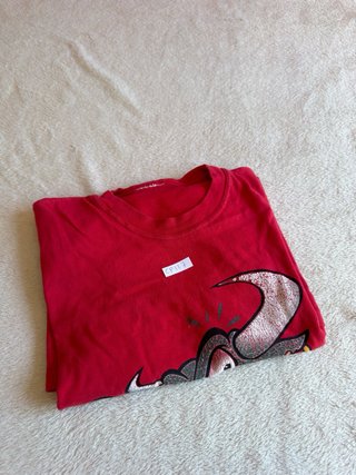 Camiseta Vintage Toro Pamplona San Fermín Roja