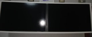 Mueble TV  Blanco y Negro 2x40x40