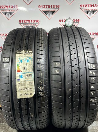 225 45 17 W GOODYEAR RUEDA AL 90% VIDA UTIL