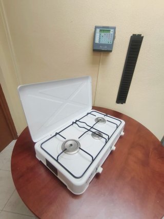 Cocina de gas portátil EDM 3 fuegos