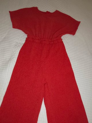 Mono Zara rojo 6 años