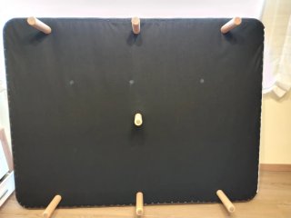 Base tapizada marco 150x200 cm