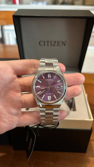 Citizen NJ0200-50W Tsuyosa Morado Lila