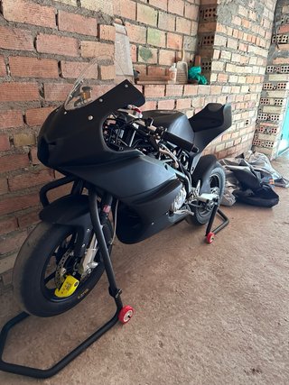 Pitbike shark GP 12 Negra