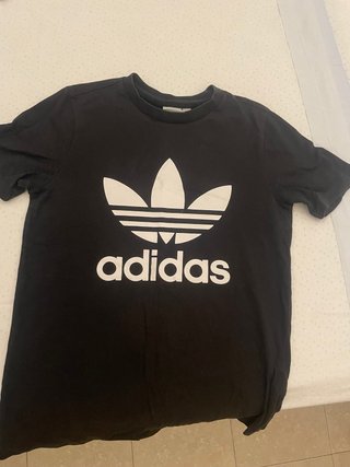 Camiseta Adidas Negra Talla Xs