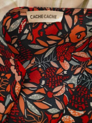 Vestido Cache Cache Flores