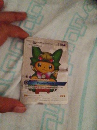 Carta Pokémon Pikachu Gardevoir Tag Team