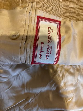Americana de lino para hombre