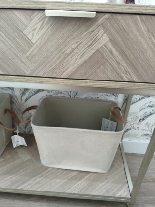Mueble recibidor madera y metal