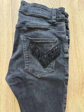 Jeans grises oscuros W31