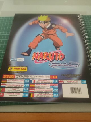 Álbum Panini Naruto Ultra Challenge