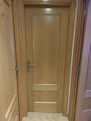 Lote de 9 puertas madera de roble