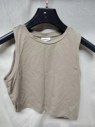 Conjunto Top sin mangas y Mallas cortas
