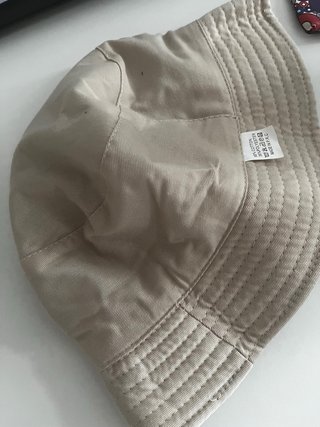 Gorro Beige Algodón y Poliéster