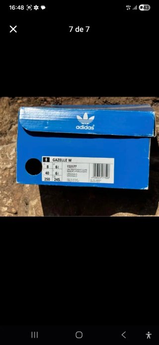 Adidas Gazelle Beige/Blanco Nuevas