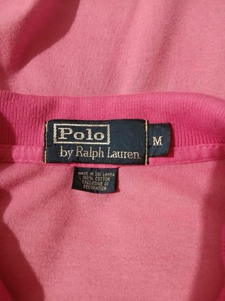 ralph lauren polo size M pink