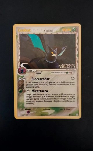 Crobat Specie Delta 2/113 Holo Carta Pokemon