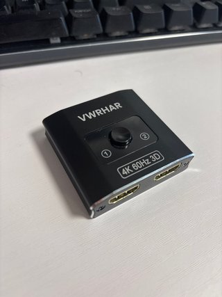 Conmutador HDMI 4K 60Hz 3D VWRHAR