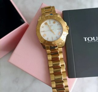 Reloj Tous Motif Dorado