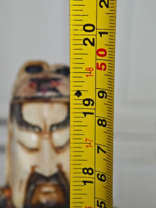 Scultura in Osso Guan Yu