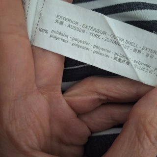 Pantaloni donna righe bianche e nere