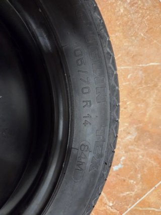 Rueda Repuesto Michelin 105/70R14 84M