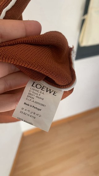 Camiseta Loewe M/38/10 Marrón Talla para S y M