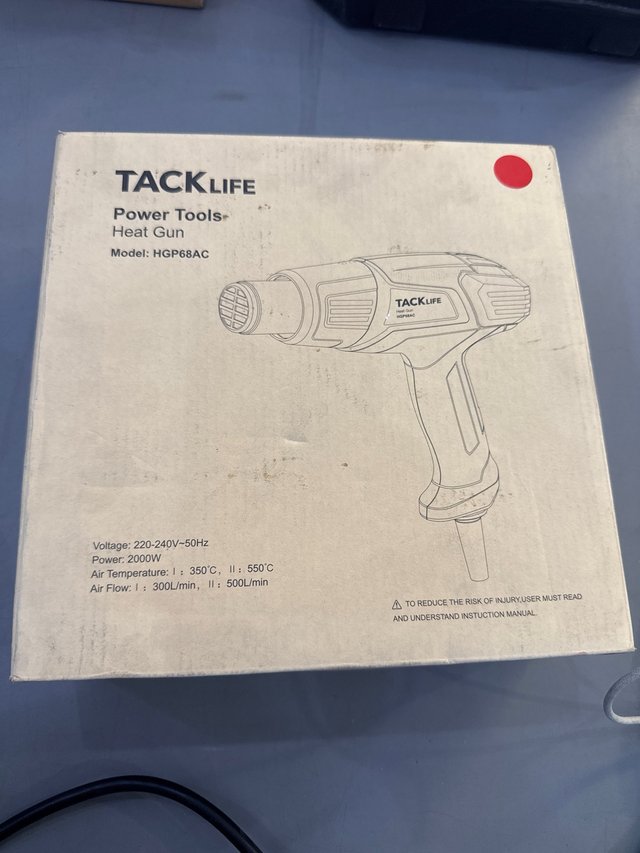 Pistola de calor Tacklife HGP69AC 220-240V - miniatura 8