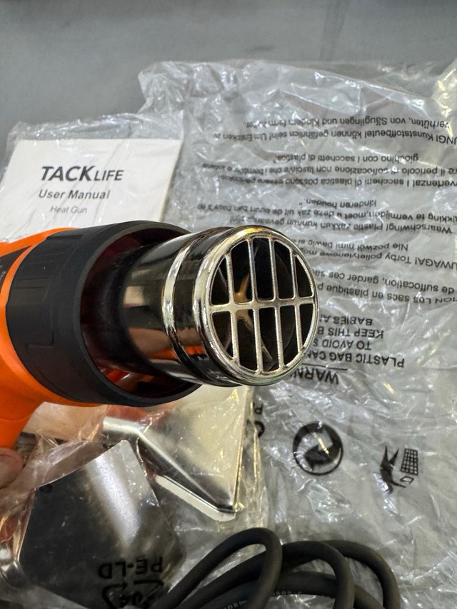 Pistola de calor Tacklife HGP69AC 220-240V - miniatura 6