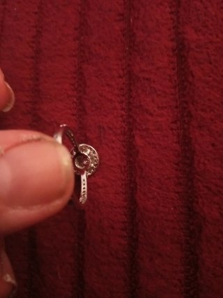 Anillo compromiso Swarovsk 18,5mm