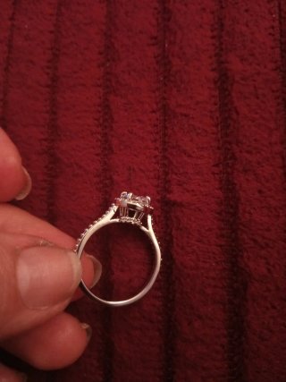Anillo compromiso Swarovsk 18,5mm
